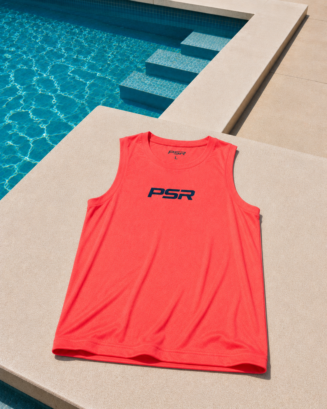 Ready Tank Supreme in Sunset Red front view