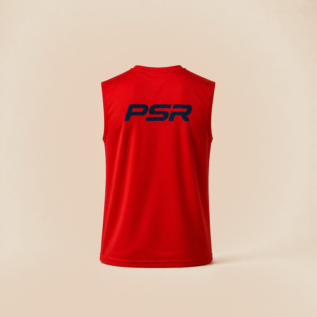 Ready Tank in Red, back view